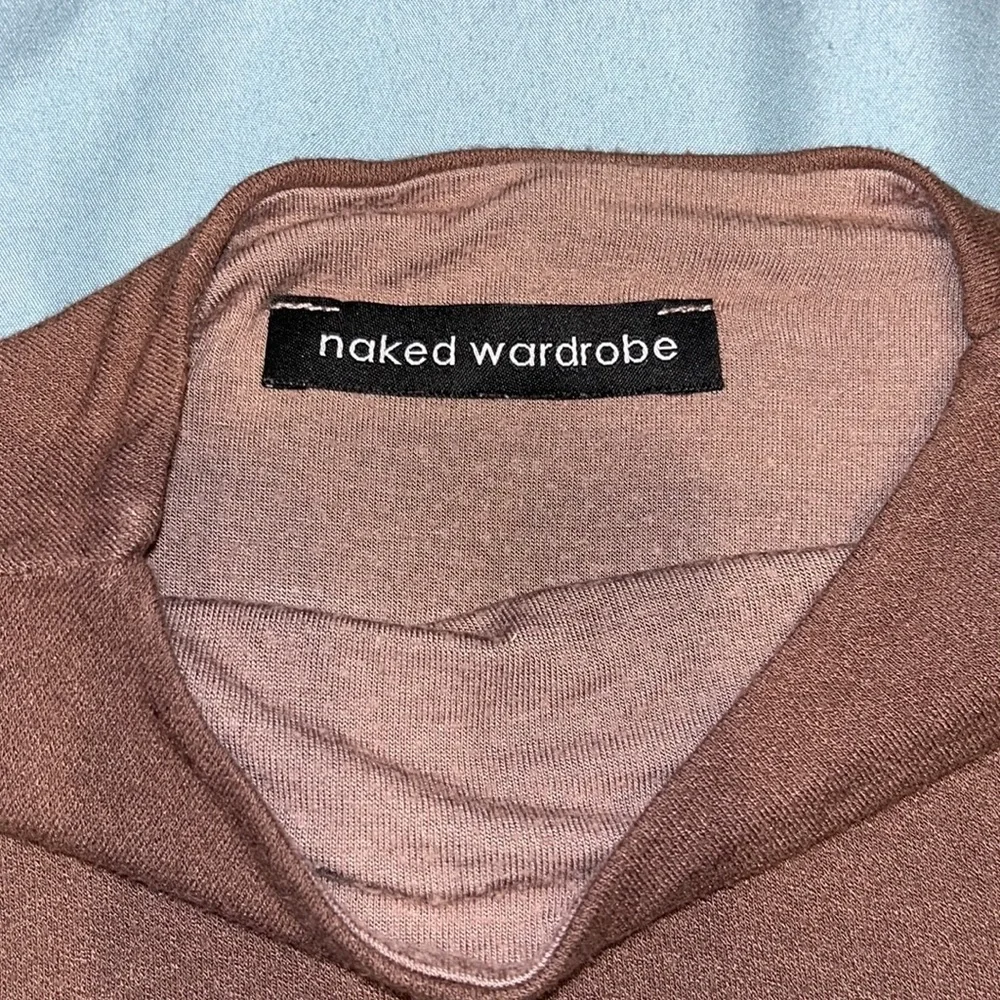 Naked Wardrobe Brown Jumpsuit - Picture 3 of 6